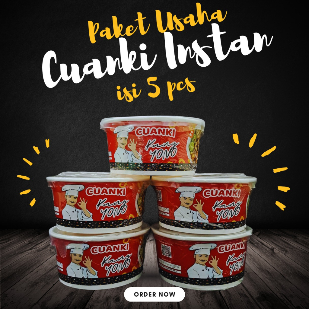 

CUANKI INSTAN / PAKET USAHA ISI 5