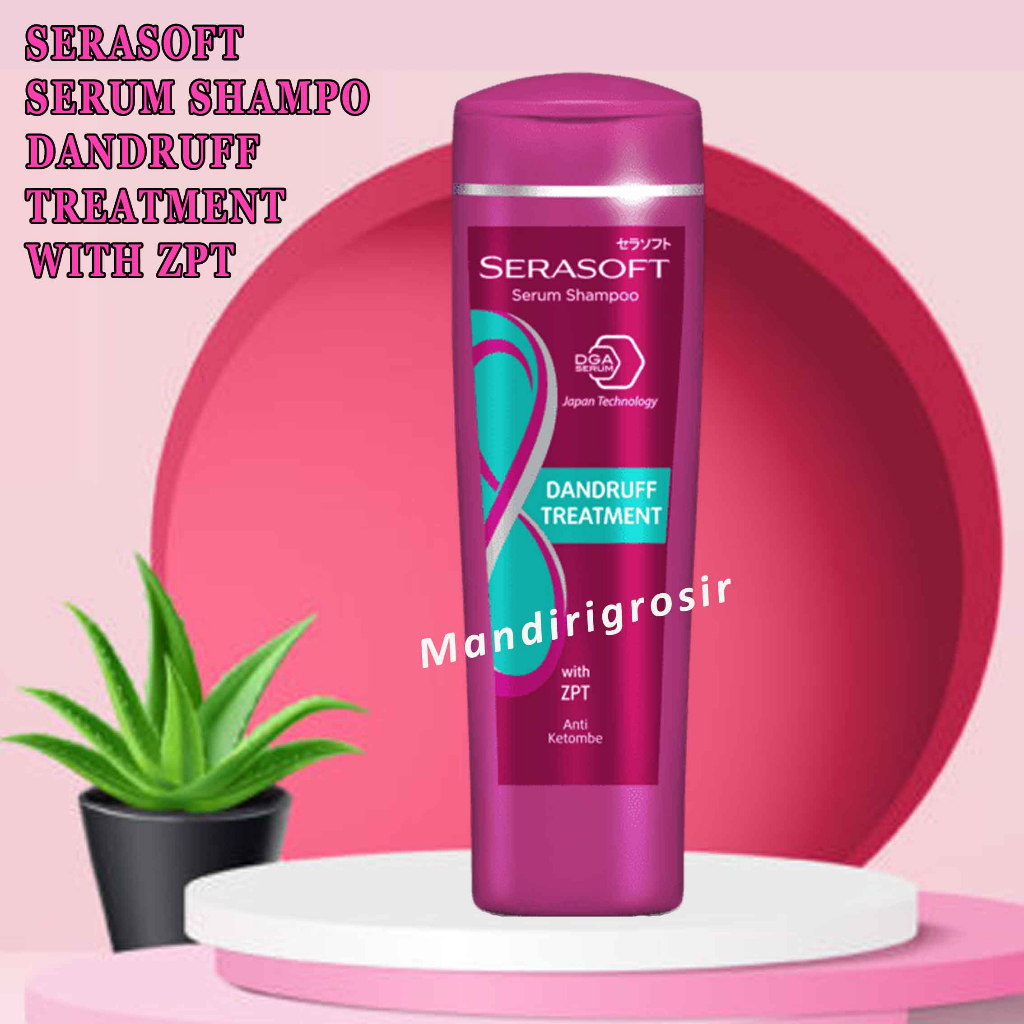 Dandruf Treatment * Serasoft Serum Shampo * Sampo Anti Ketombe * 170ml