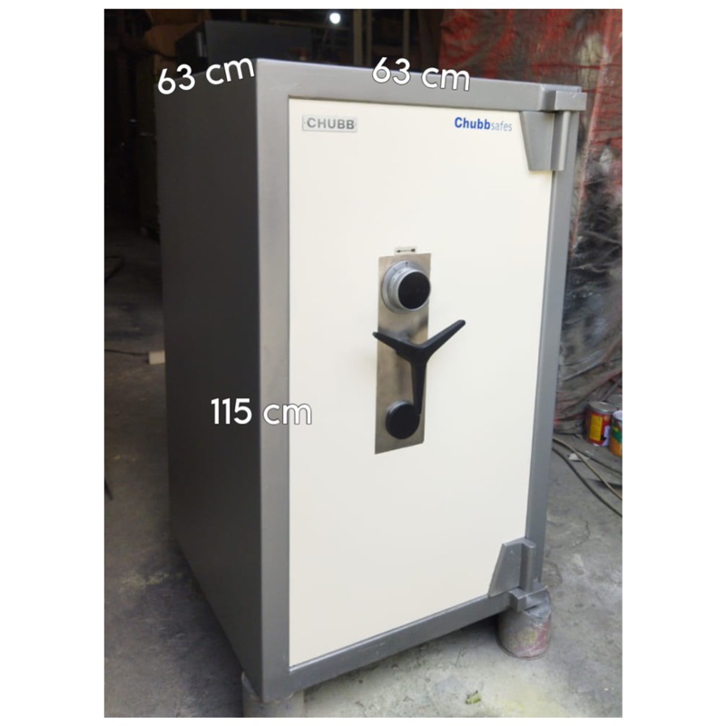Brankas Chubb Bekas Tinggi 1 Meter Brangkas Tahan Api Safety Box