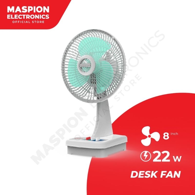 Promo Kipas Meja MASPION DESK FAN F-20P 8inch / Promo Kipas Meja Maspion / Kipas Meja Maspion / Kipas Meja / Maspion / Kipas Angin Maspion / Kipas Angin