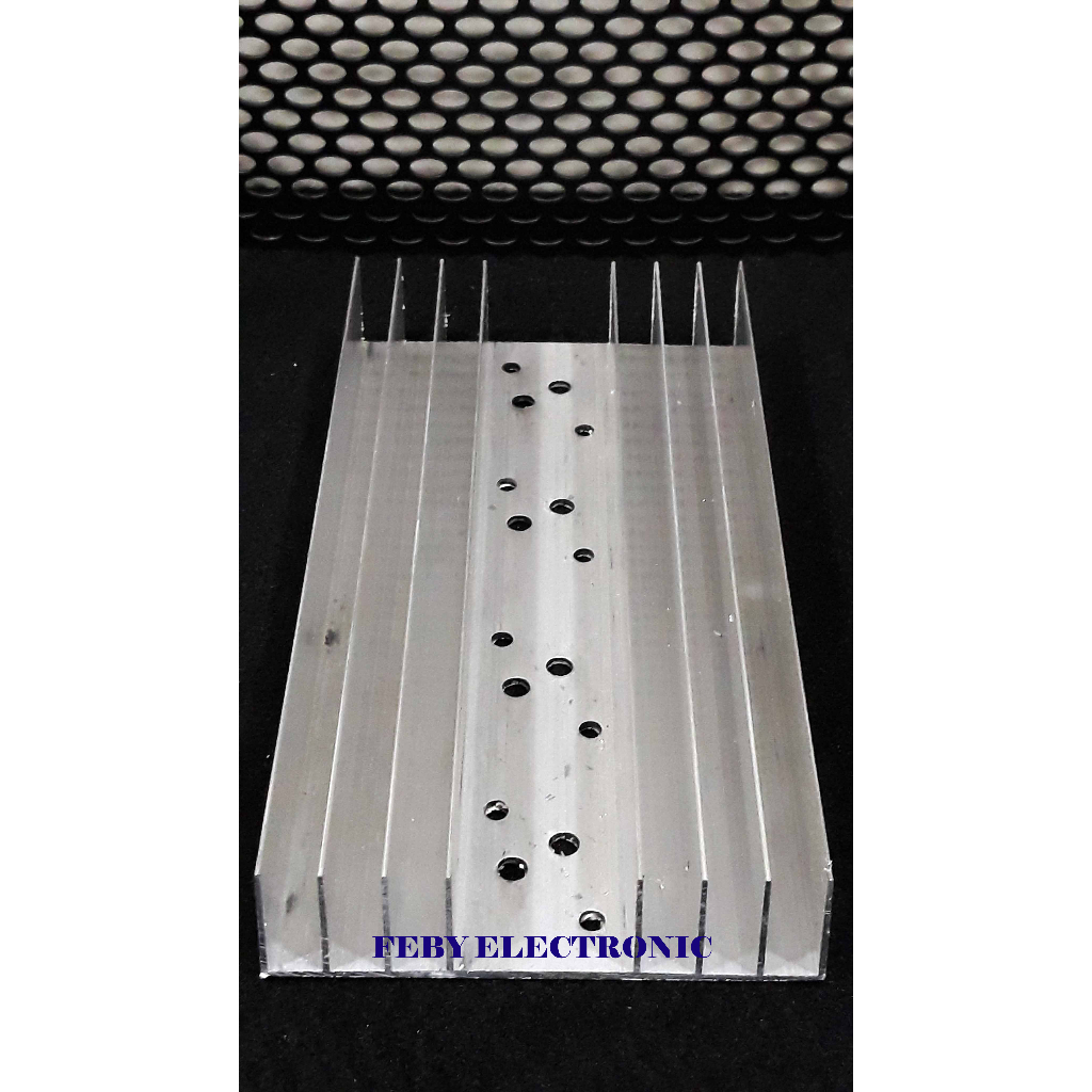 PENDINGIN 4 TR JENGKOL 8 SIRIP 20 CM HEATSINK TRANSISTOR