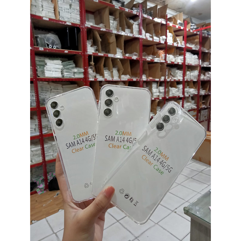 Soft Case OEM Transparan Samsung A24 4G 5G/A04E/A04S/A14 4G 5G/A32 4G/A52/A54 5G/A34 5G Clear Ultra Thin TEBAL 2.0mm SUPER CLEAR