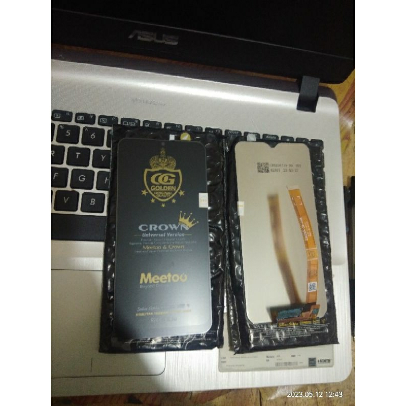 lcd+ts oppo a5s/a12/a7 crown meetto