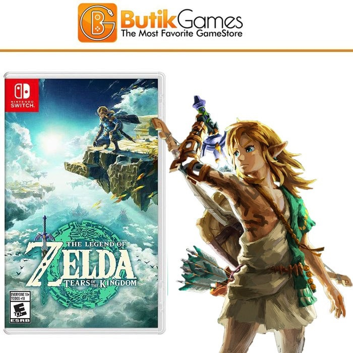 The Legend of Zelda Tears Tear of the Kingdom TOTK Nintendo Switch