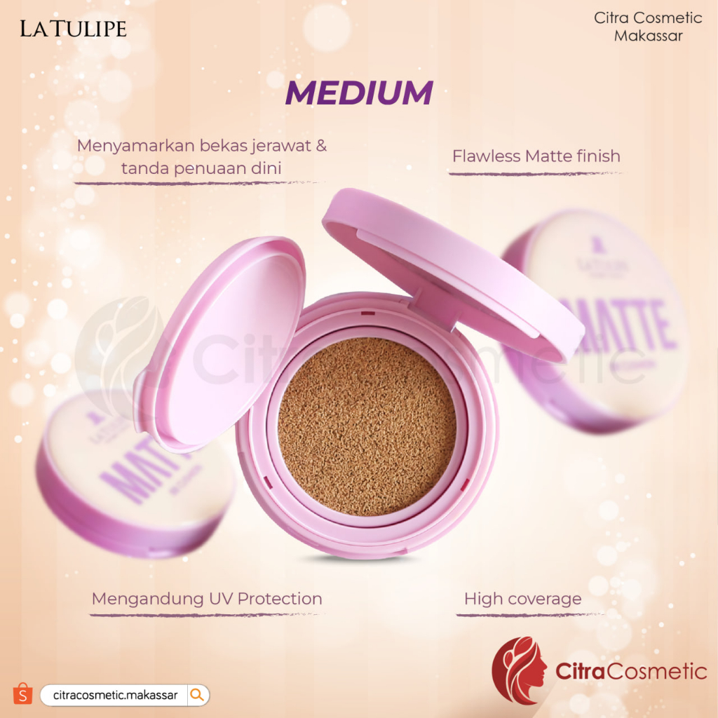La Tulipe Matte BB Cushion Series
