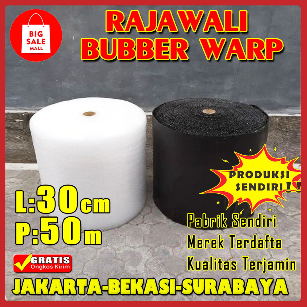 Bubble Wrap 30cmX50m Plastik Roll Plastik Bubble Wrap Packing Online Shop Per Roll Termurah!!!!