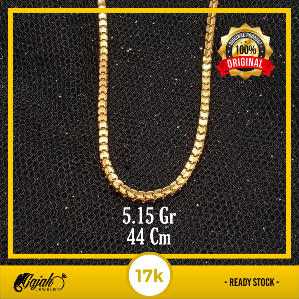 Kalung Emas 17K - 5.15 Gr Kadar 750 - 4943