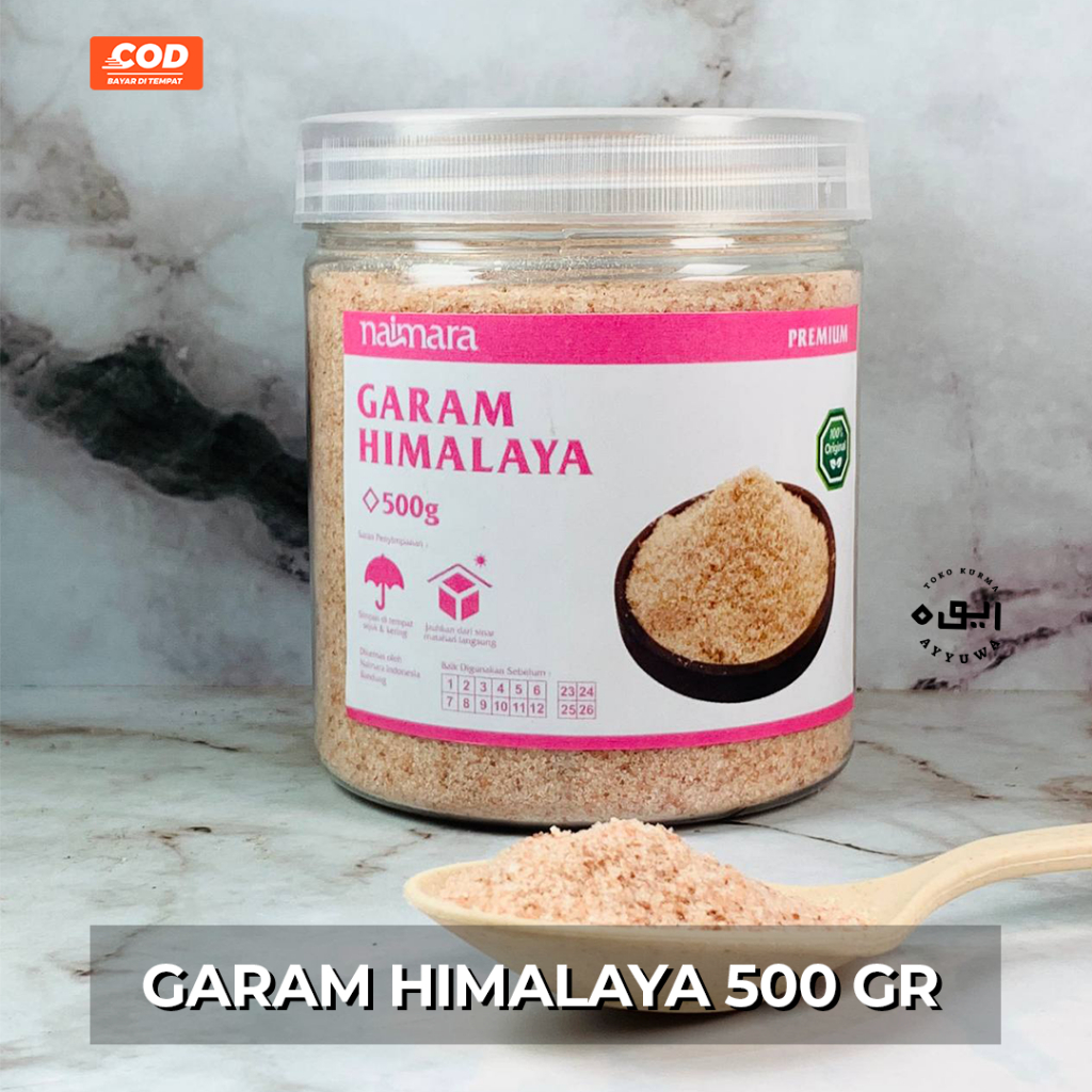 

GARAM HIMALAYA PINK SALT / Garam Himalayan Organic / Garam Pink Himalayan