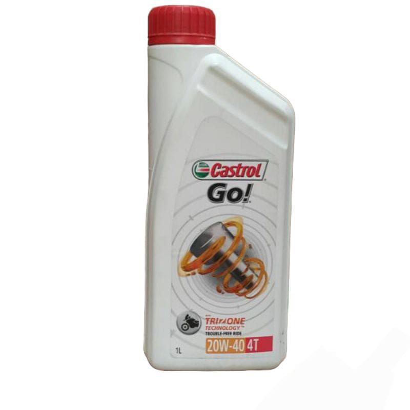 OLI MESIN CASTROL GO 4T 1 LITER UNTUK MOTOR SPORT SAE 20W40