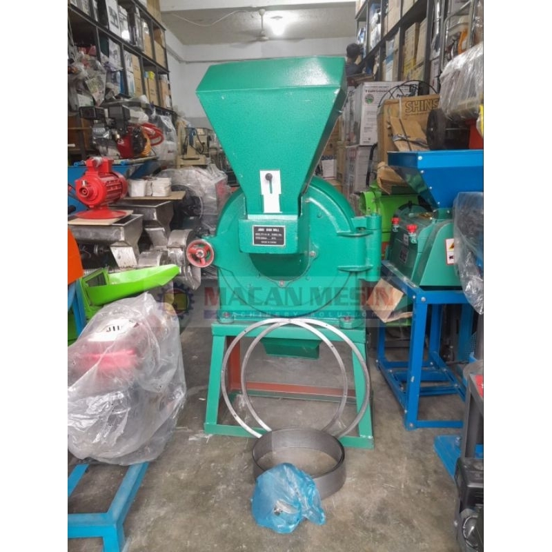 MESIN PENEPUNG PENGGILING TEPUNG BERAS/DISK MILL FFC 45 TANPA MESIN PENGGERAK