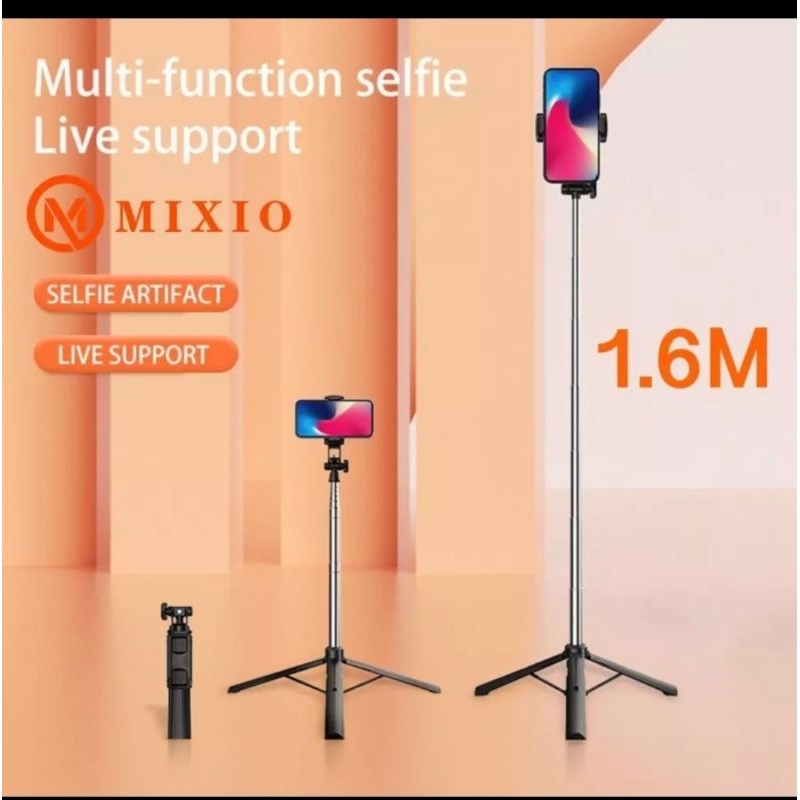 MIXIO A31 A35 A36 160CM Tongsis Bluetooth Selfie Stick Tripod MIXO 35