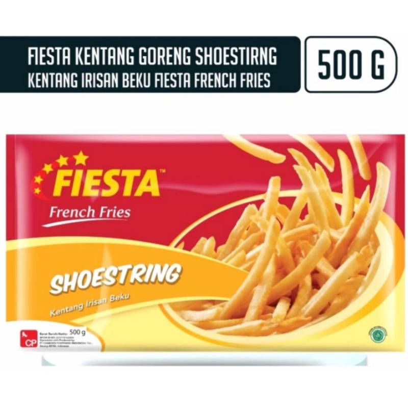 

Kentang Fiesta Shoestring 500gr French Fries