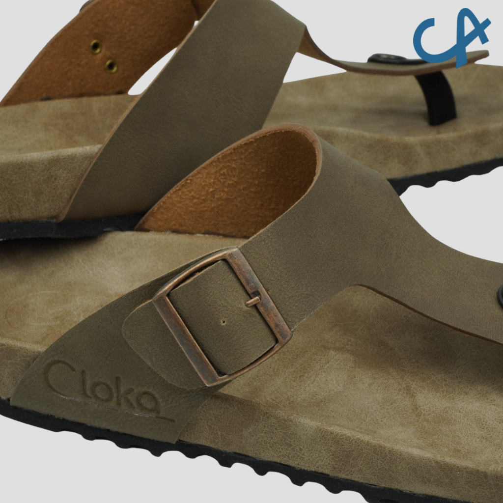 Sandal Pria Distro Cloka Kasual Santai Sendal Puyuh Cowok Dewasa Original Omerro Cloka