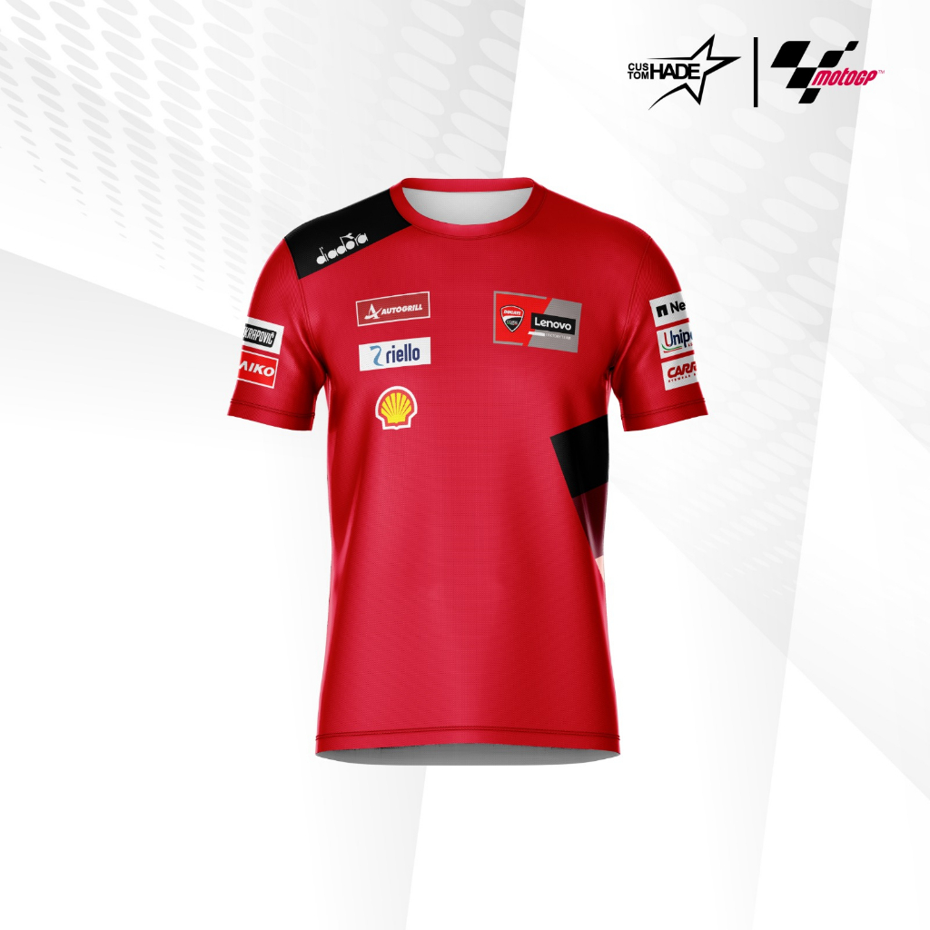 Kaos Jersey MotoGP Racing Team 2023 Lengan Pendek Full print