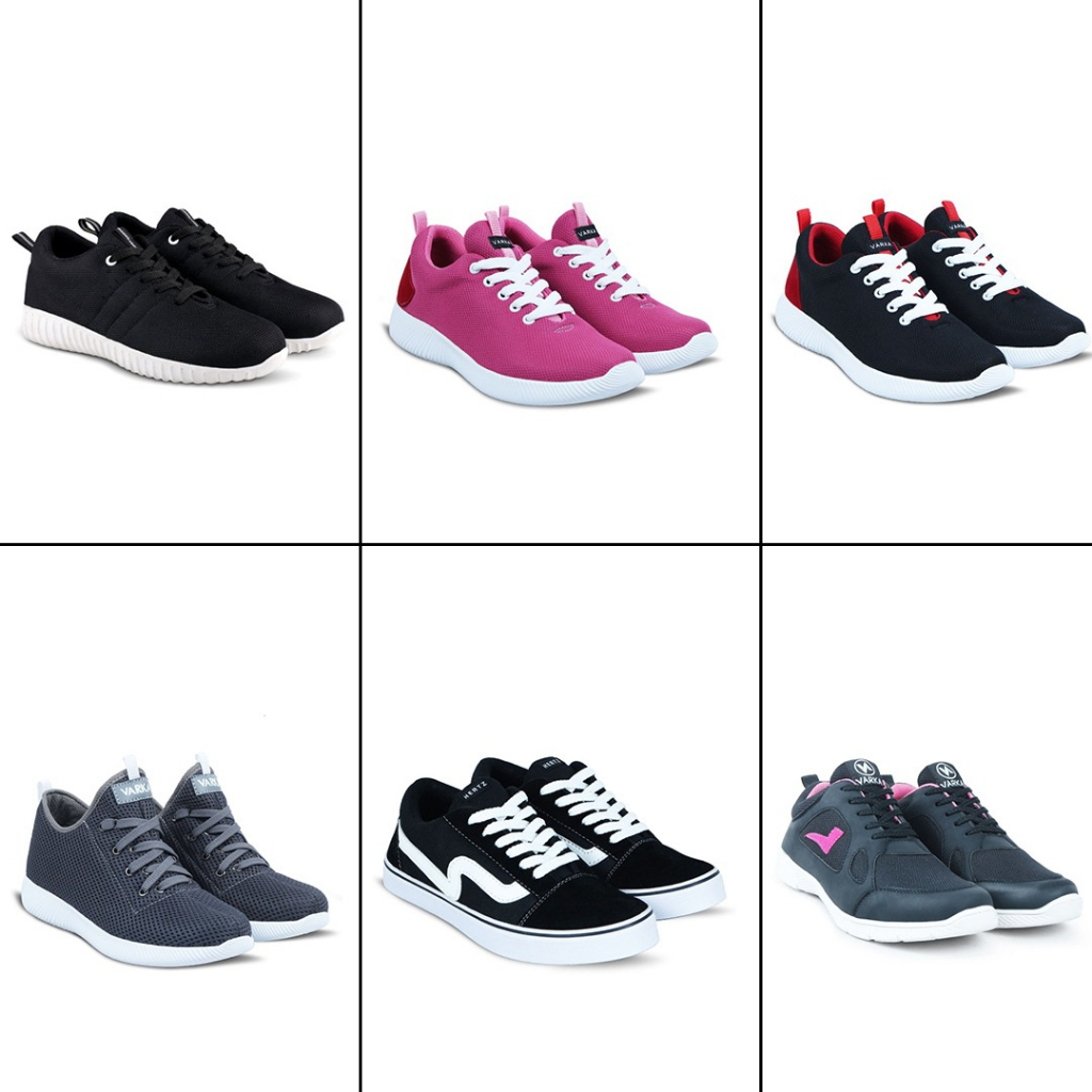 Sepatu Random Wanita Brand Varka Sepatu Sneakers Trendi Berkualitas
