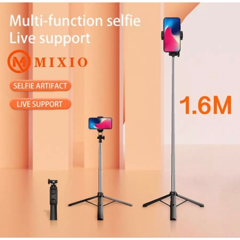 MIXIO A31 160CM Tongsis Bluetooth Selfie Stick Tripod