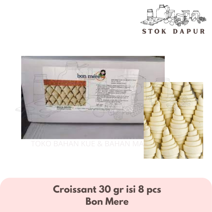 

Bon Mere croissant 30 gr isi 8 pcs