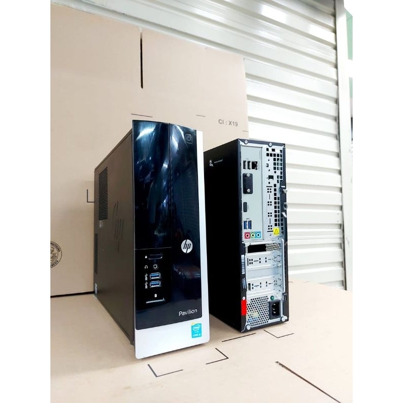 PC HP CORE I5 4460 RAM 8 GB SSD 256 GB WIN10 BERGARANSI SIAP PAKAI