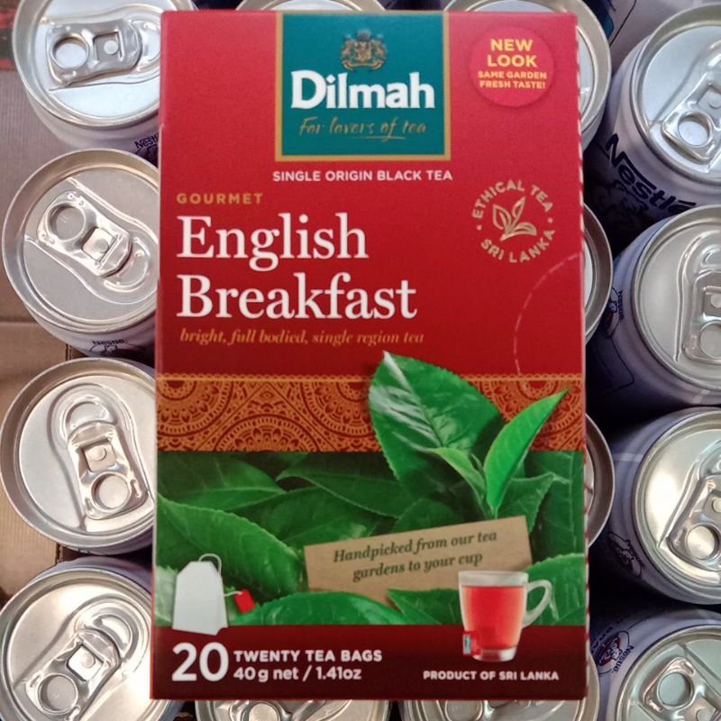 

DILMAH ENGLISH BREAKFAST 40GRAM / TEH CELUP / TEH MURAH / ENGLISH TEA / JUAL TEH MURAH