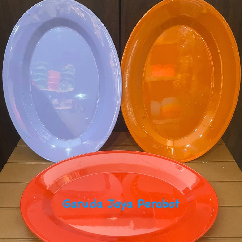 Piring Melamin Oval / Piring Lodor Melamin