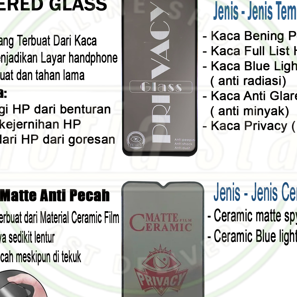 PAKET 3IN1 Tempered Glass Ceramic Privacy Infinix Smart 7 Infinix Smart 7 HD Anti Spy Full Cover Bonus Anti Gores Kamera Dan Skin Carbon 3D