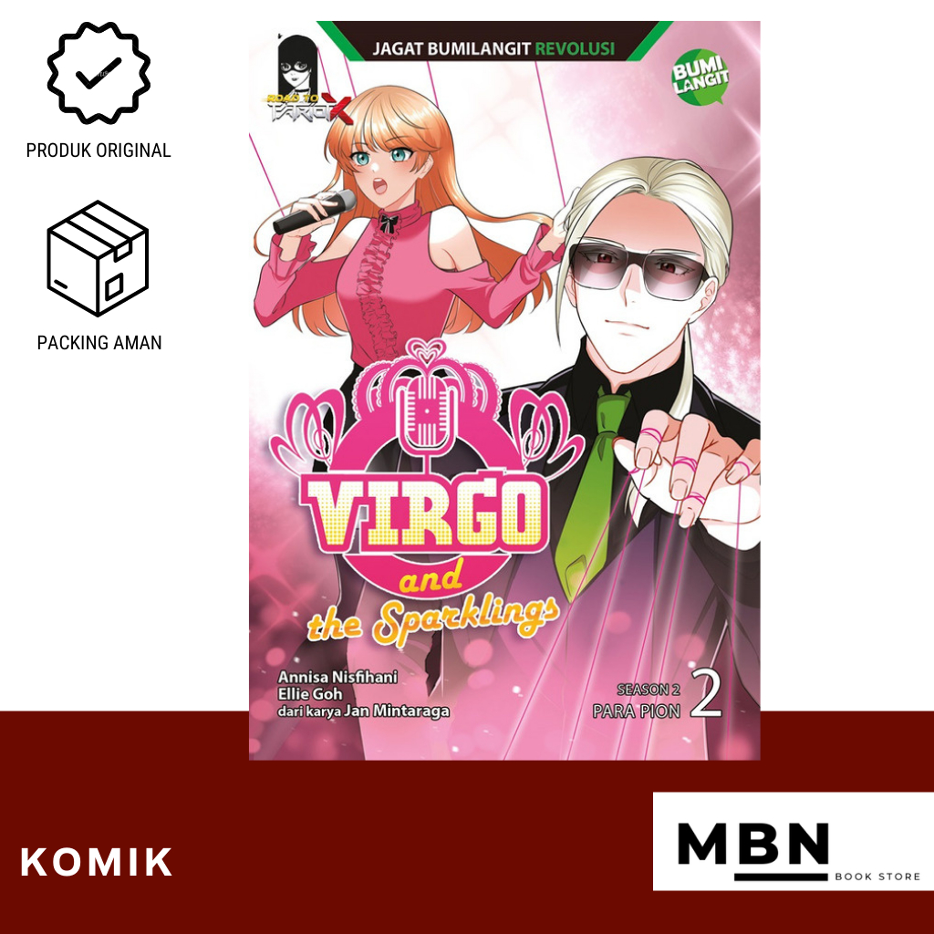 Komik VIRGO AND THE SPARKLINGS SEASON 1 & 2 VOL 1/2/3/4 ori