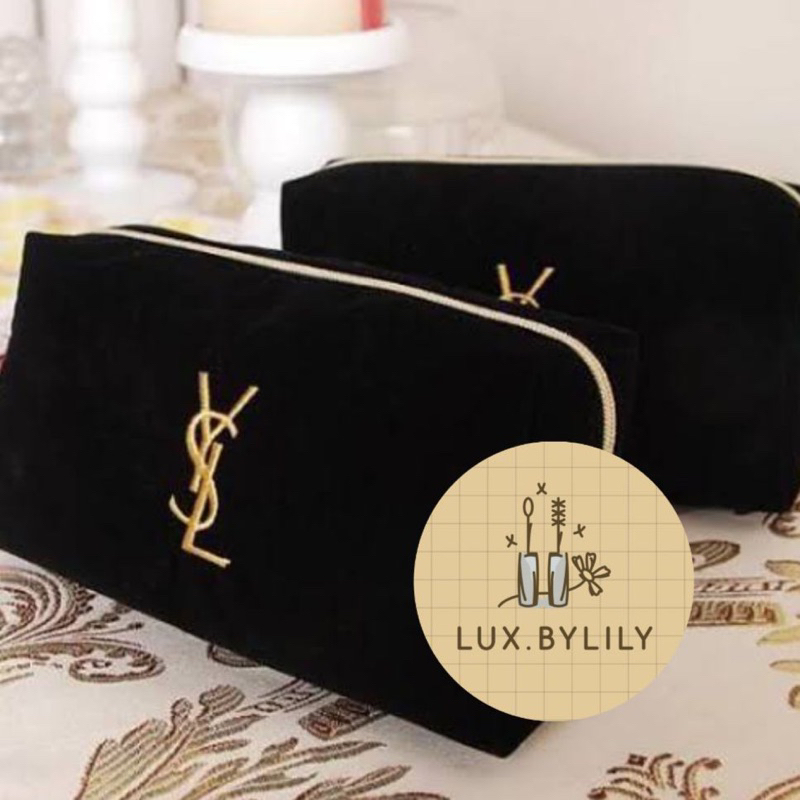 YSL BEAUTY MAKEUP POUCH TAS KOSMETIK