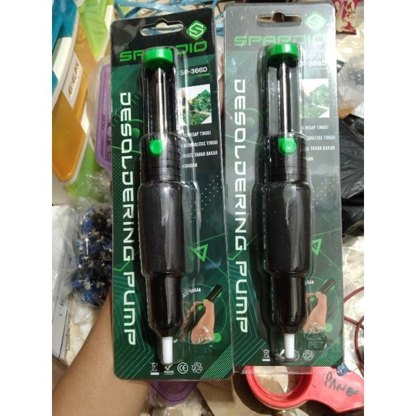 Sedotan Timah Spardio SP-366D Solder Pump Vacum Penyedot