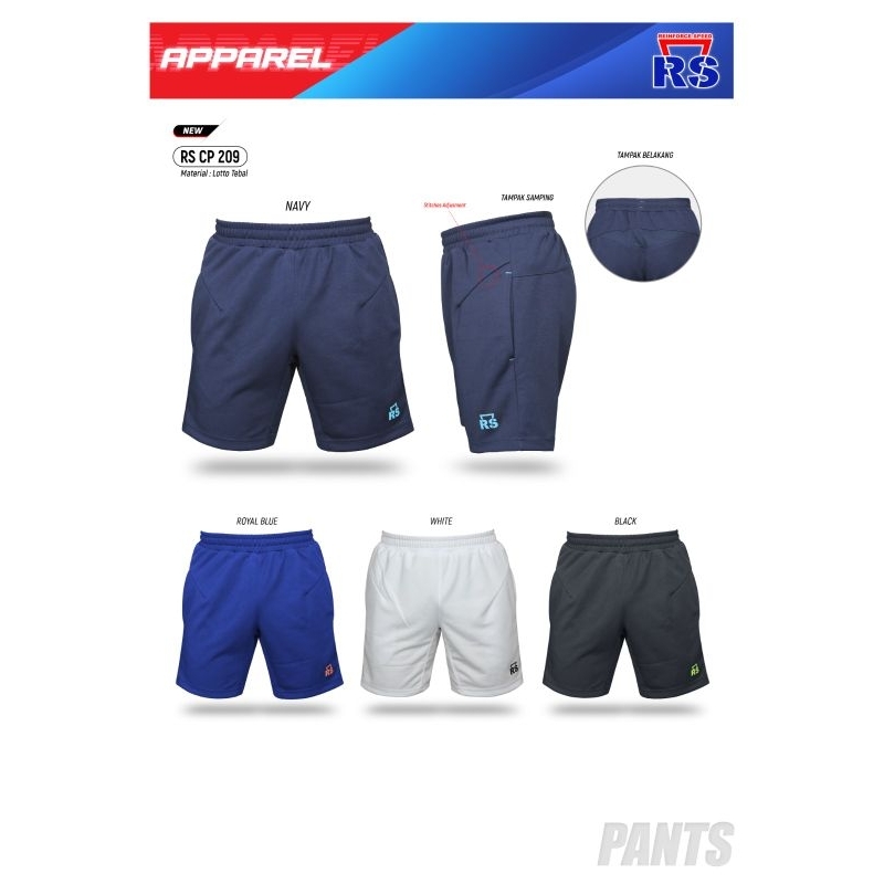 Celana badminton rs 206 207 209 original