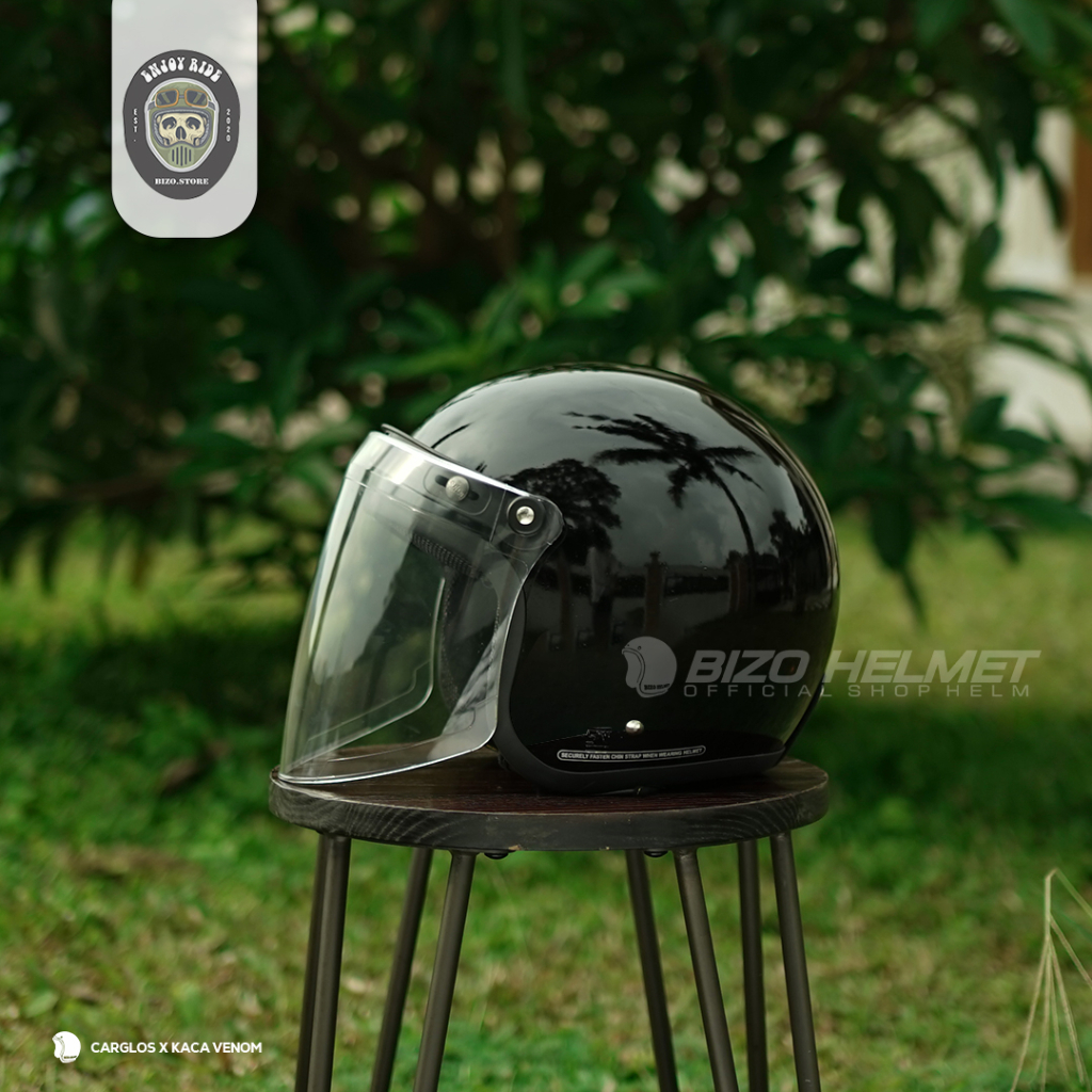 Helm Bogo Dewasa Flat Venom pria/wanita premium kualitas original