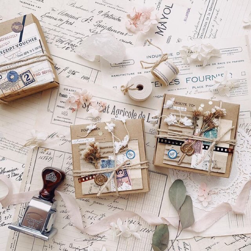 

KIT BOX STICKER untuk Journal/Deco dll