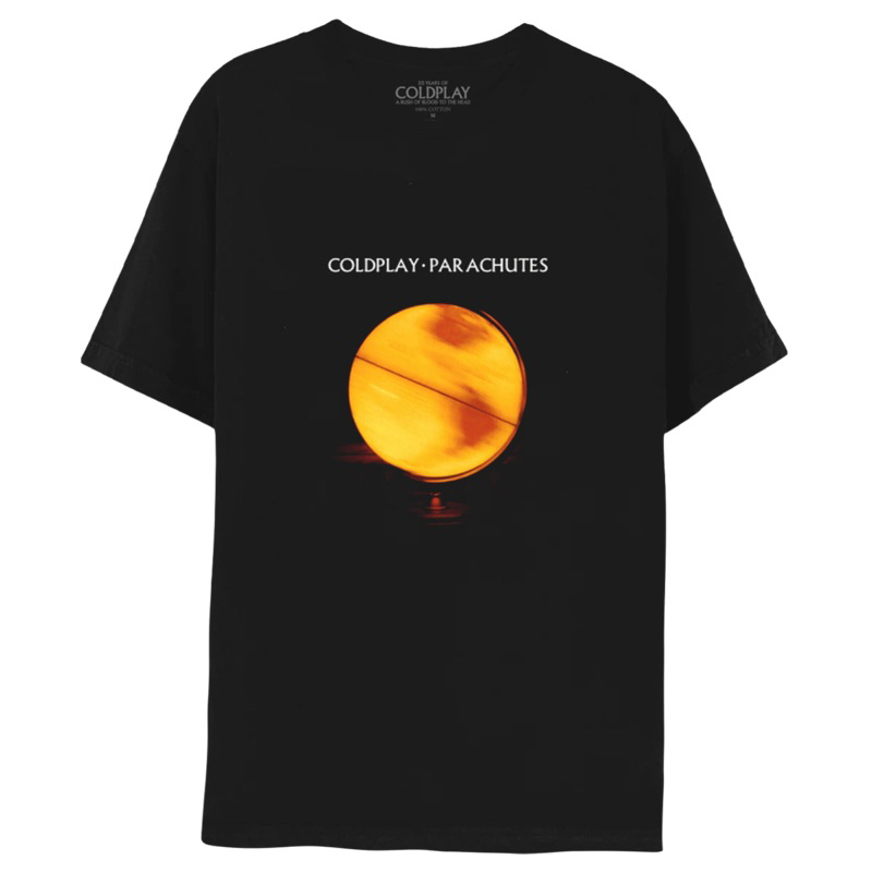 kaos / shirt merchandise coldplay parachutes