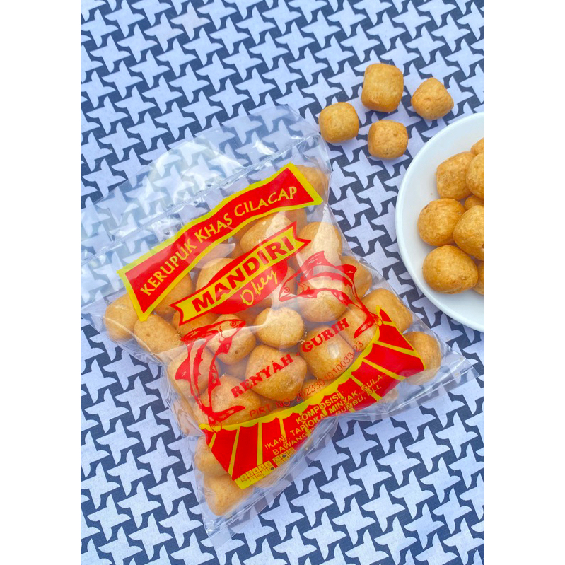 

Snack Makanan Ringan Krupuk Tengiri Kemasan Sedang