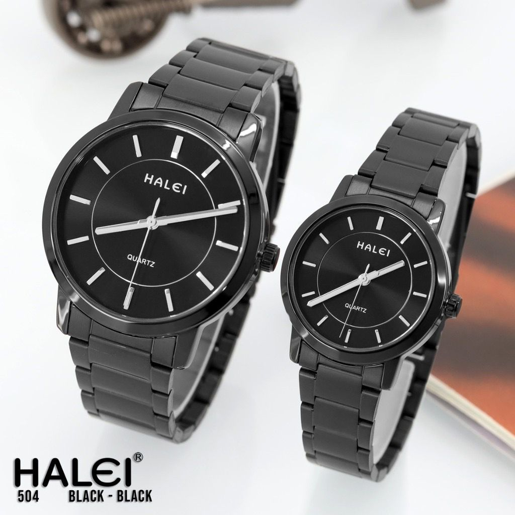 JAM TANGAN COUPLE TERBARU TYPE 504//JAM TANGAN PRIA WANITA COUPLE ORIGINAL//JAM TANGAN COUPLE WATERRESISTENT