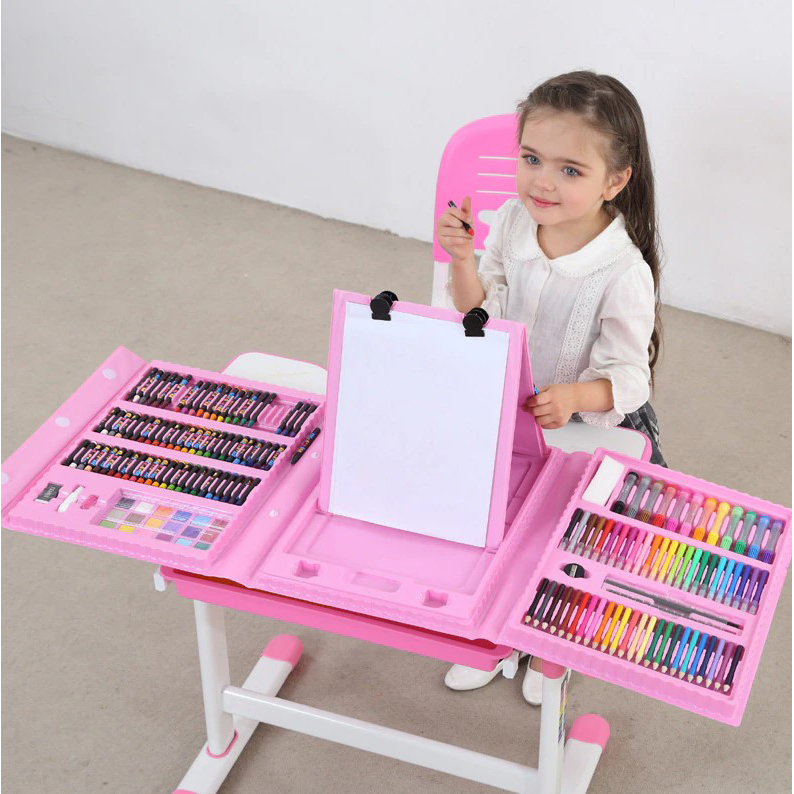 

Crayon 208 Pcs Art Set Crayon Drawing Alat Melukis Mewarnai Kado Anak