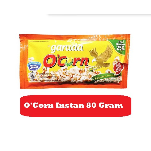 

O'Corn Instant Rasa Butter 80 Gram