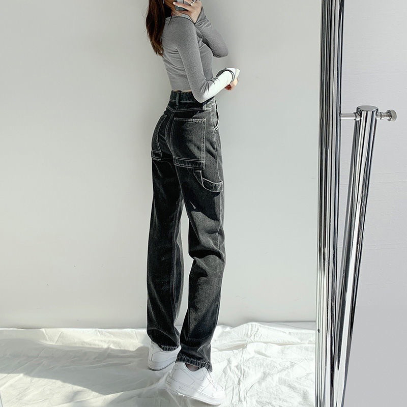 TheGirlHouse - HIGHWAIST KULOT LOOSE JEANS DEVARA