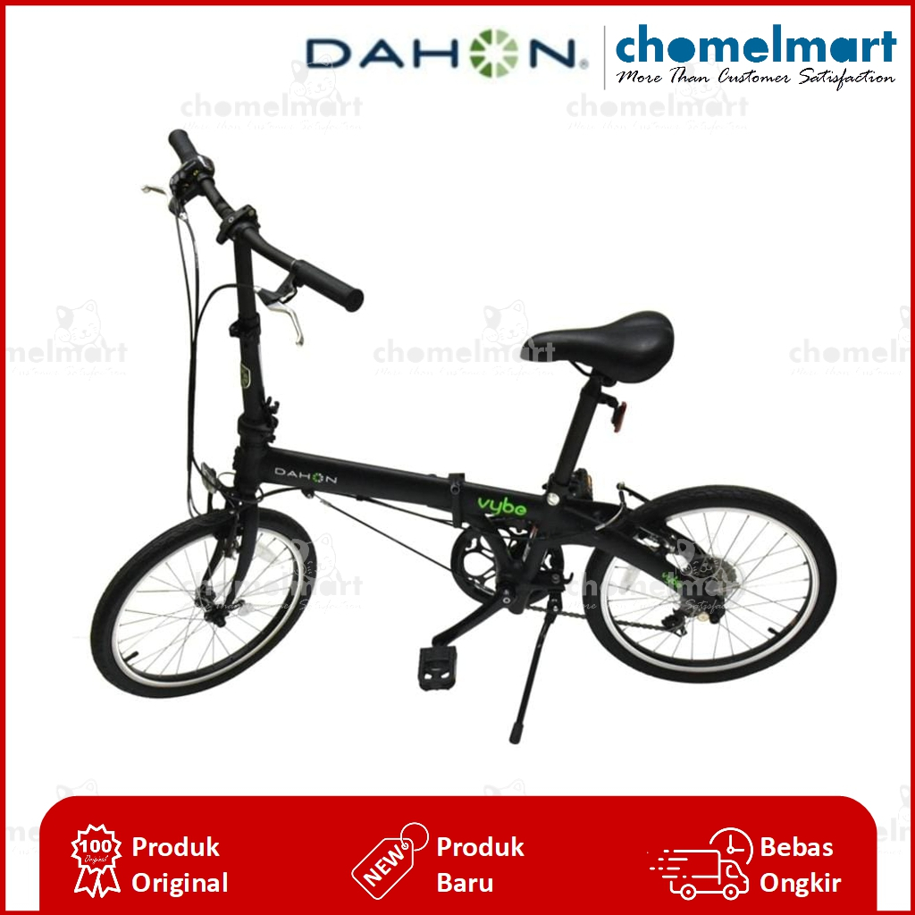 Dahon Sepeda Lipat 19 Vybe D7 Ys728 – Hitam 10276395