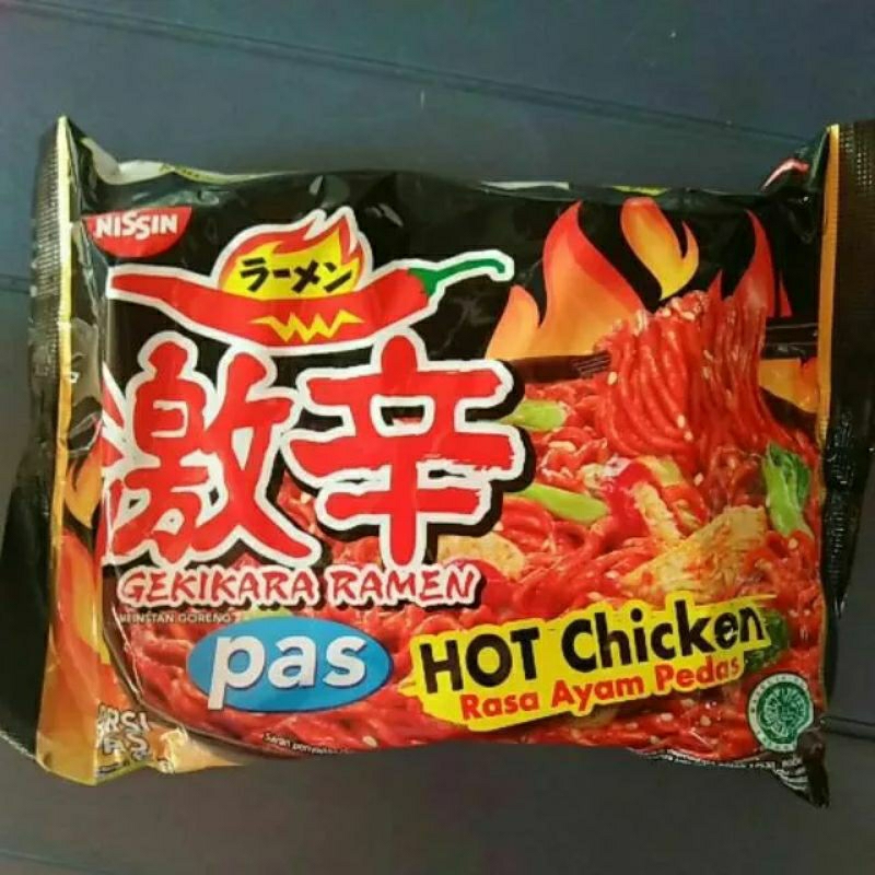 

Nissin GEKKIRA RAMEN pas Hot Chiken 80 gram - 1 pcs