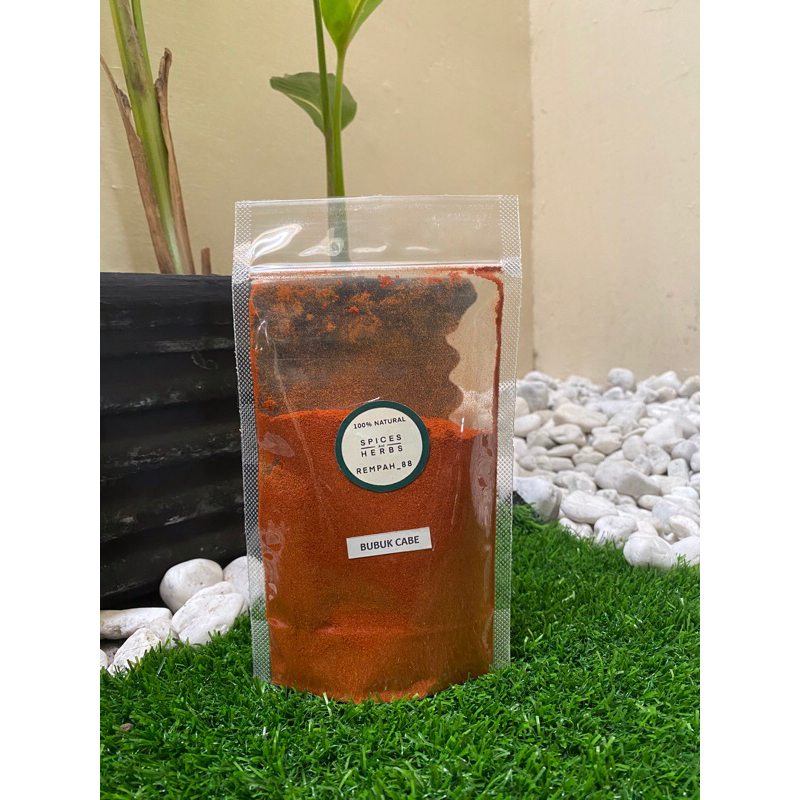 

Bubuk Cabe Asli / Chilli Powder 25 Gram, 50 Gram & 100 Gram