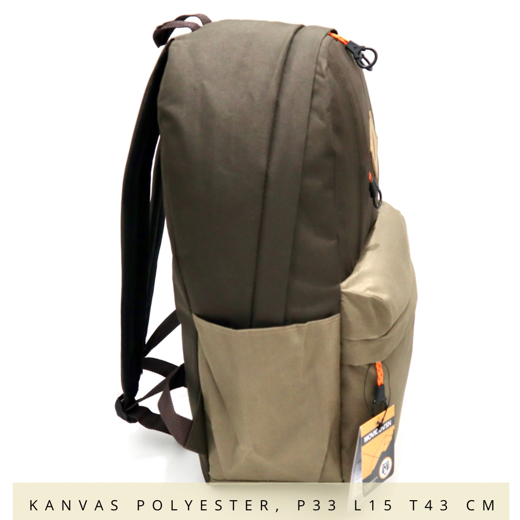BISA COD Ransel Besar Polos Pria Wanita Merek Movic Grosir ransel outdoor Backpack Buat sekolah atau traveling