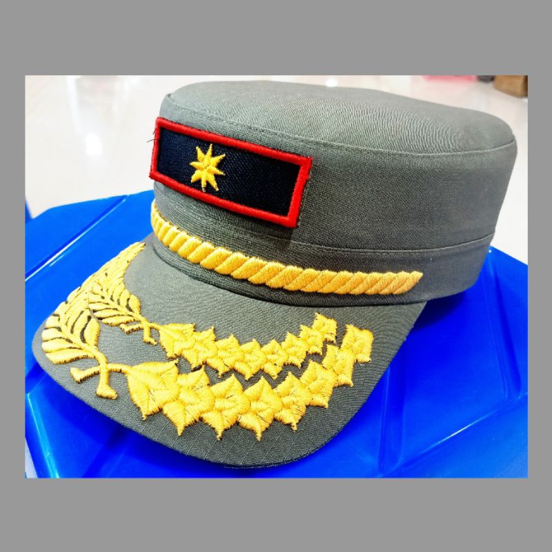 topi komando pol pp golongan 4 c topi komando pol pp untuk kasat