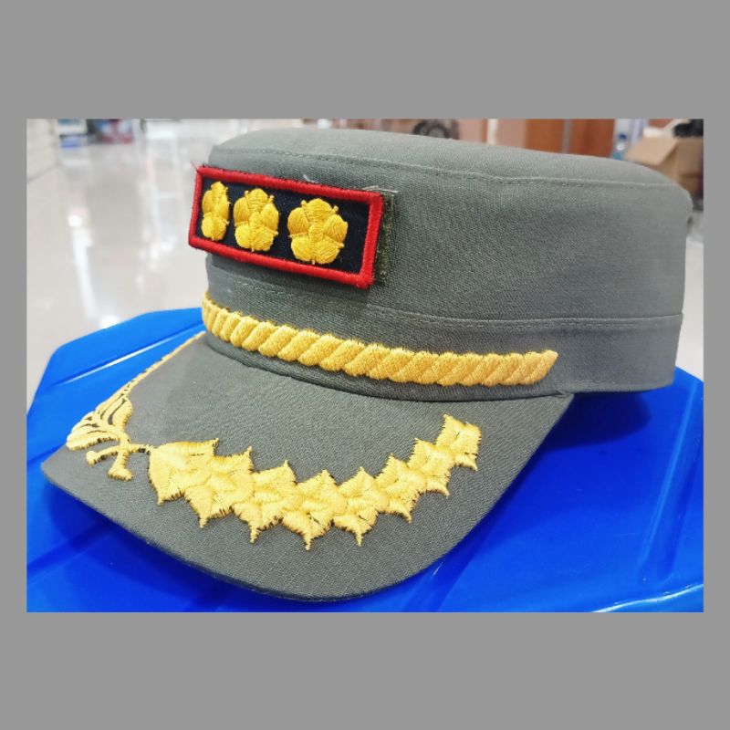 topi komando pol pp golongan 4 b hijau army topi komando pol pp untuk ray 1