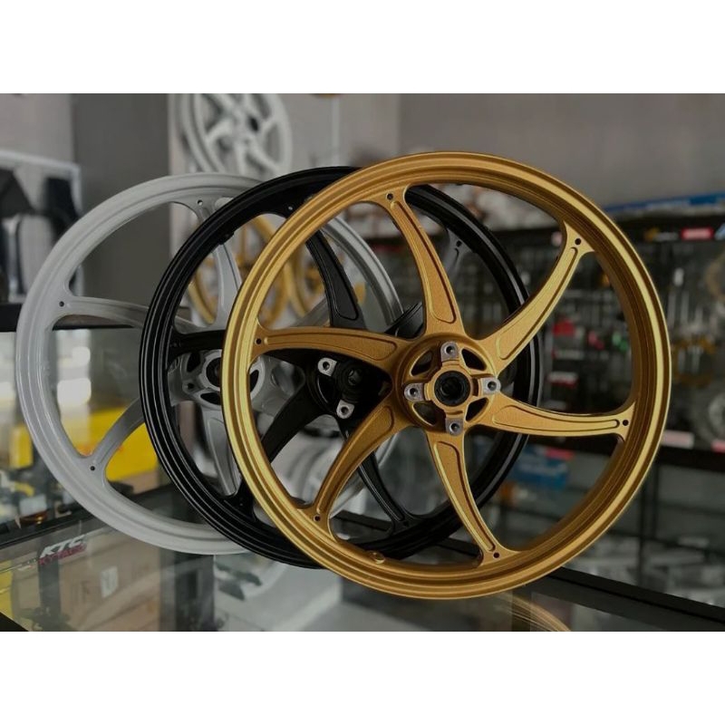velg velk velek VND six star ninjaR ninjaSS ninja R SS 150 2tak ninja150 2t ninjaM hitam gold putih 