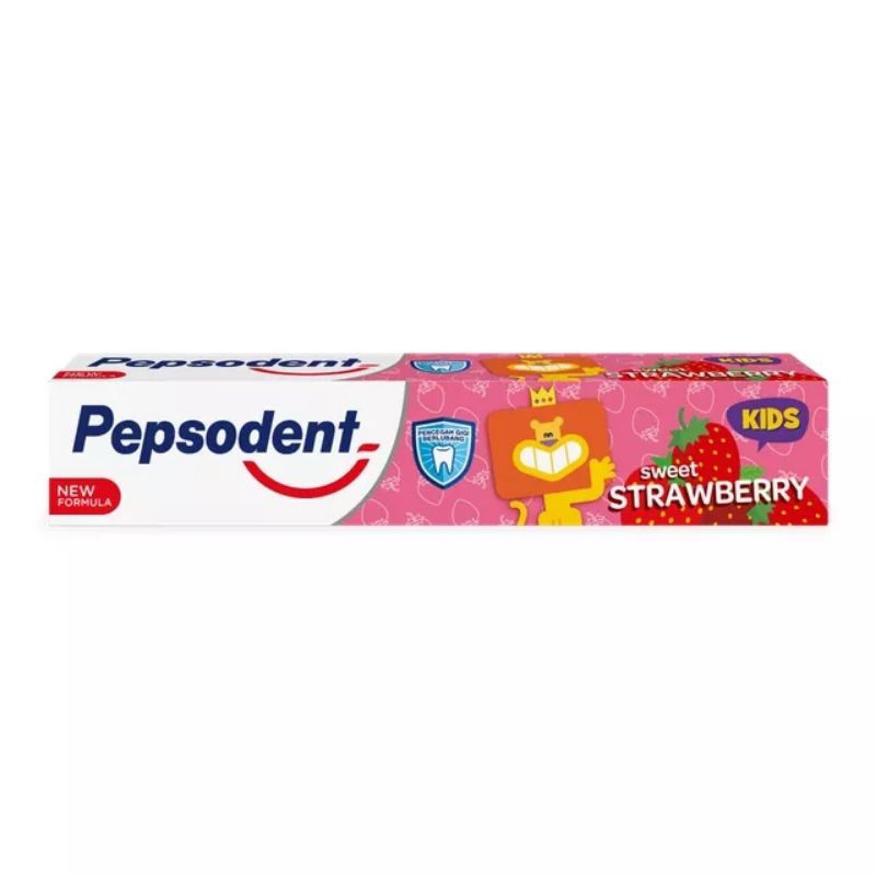 Pepsodent Kids Pasta Gigi anak Strawberry