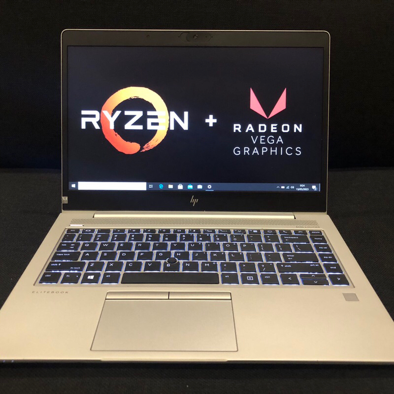 Laptop Gaming Hp Elitebook 745 G6 AMD Ryzen 5 3500 RAM 16GB FHD IPS VGA AMD Radeon Vega 2GB Win 10 O