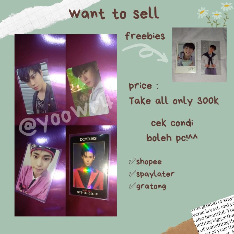 Photocard Doyoung NCT