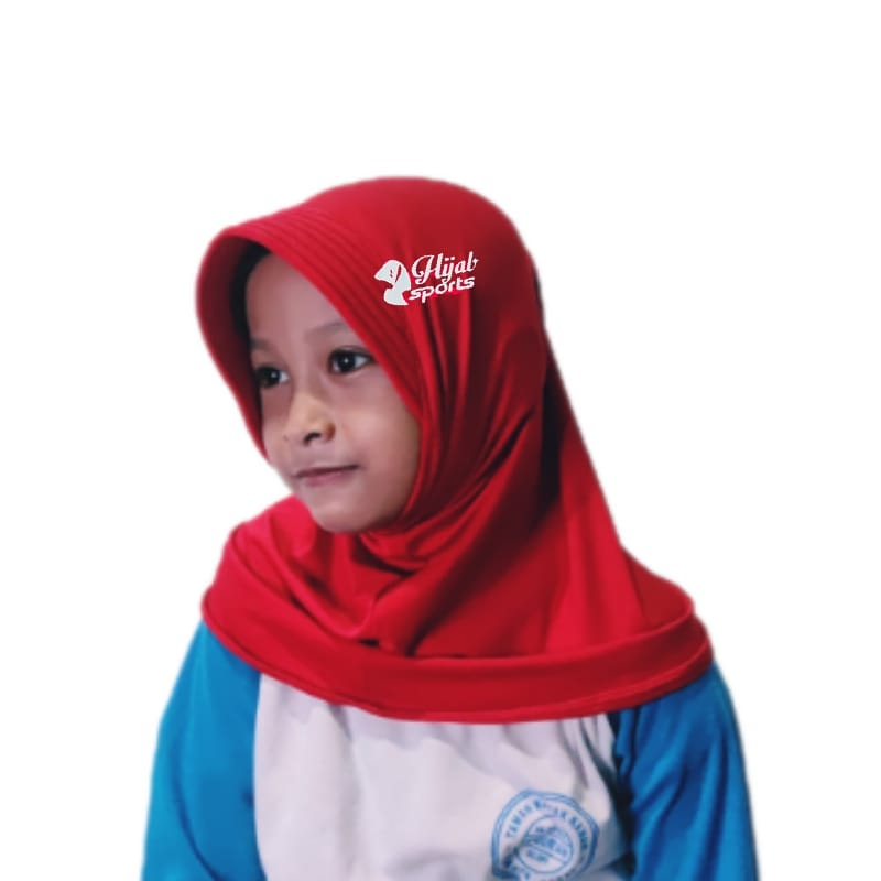 jilbab anak logi hijab sport bergo anak kerudung anak putri hijab anak olahraga
