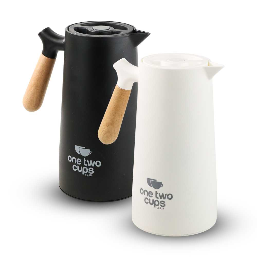 Termos Air Panas Aesthetic 1 Liter Pencet Teko Desain Pitcher Kopi Teh Thermal Cup