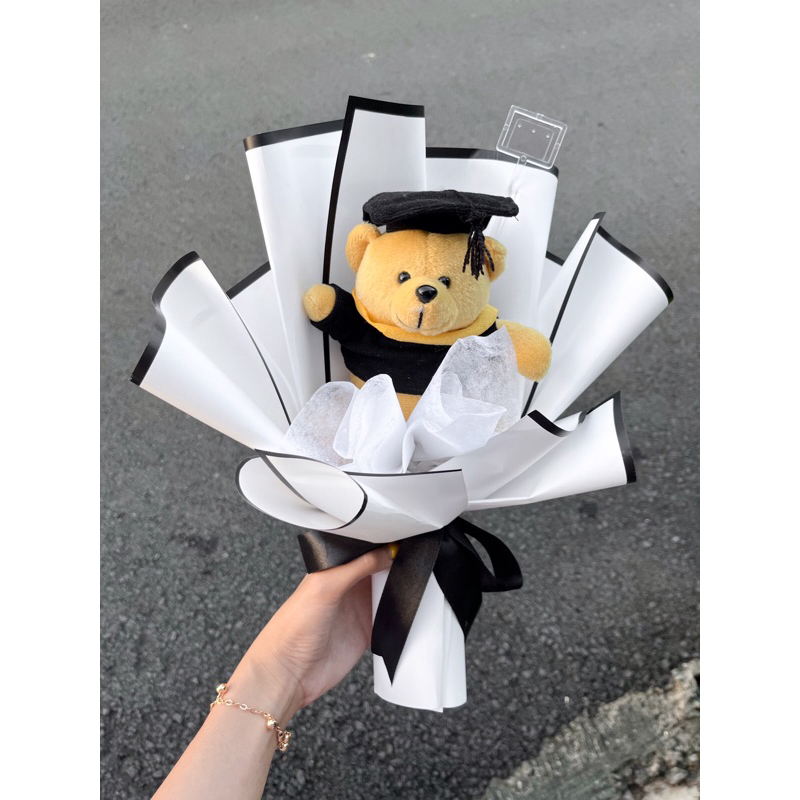 READY BOUQUET BONEKA TOGA WISUDA PREMIUM